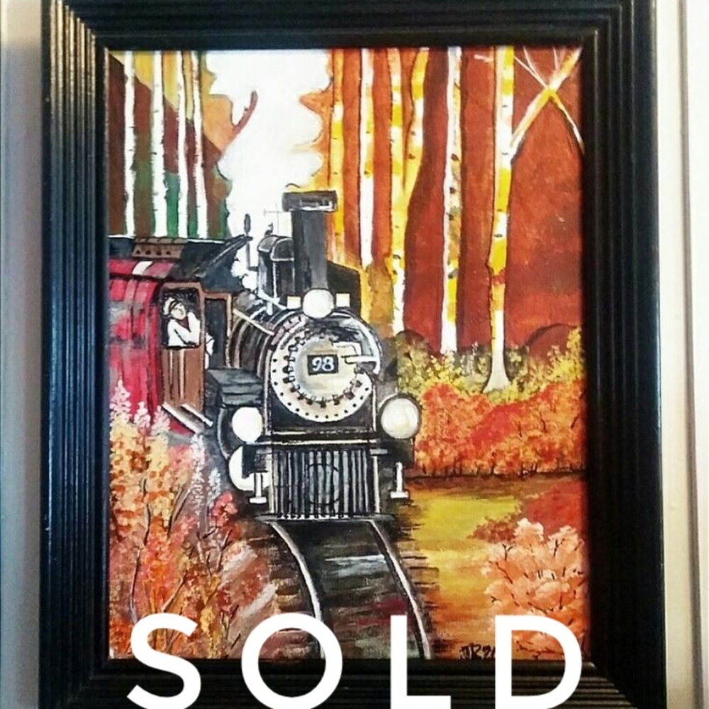 Framed Floral oil painting - Picture 11 of 11